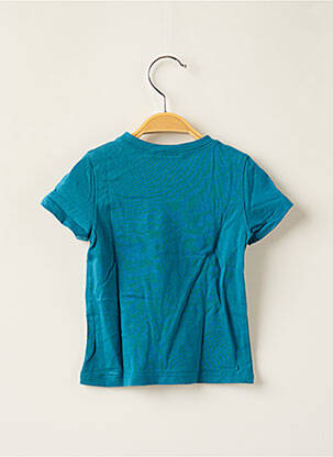 T-shirt stretch manches courtes bleu ALPHABET garçon