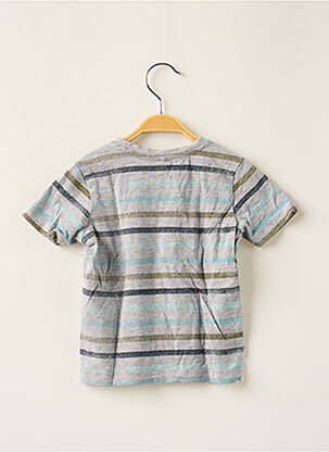 T-shirt stretch manches courtes gris NAME IT garçon