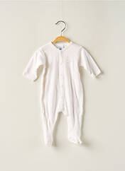 Pyjama blanc PETIT BATEAU pour fille seconde vue