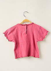 T-shirt rose MISS P.BOY pour fille seconde vue