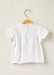 T-shirt blanc LITTLE MARCEL pour garçon seconde vue