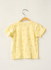 T-shirt jaune LA FABRIQUE DES GARÇONS pour garçon seconde vue