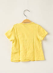 T-shirt jaune TAPE À L'OEIL pour garçon seconde vue