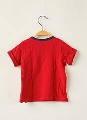 T-shirt rouge LITTLE MARCEL pour garçon seconde vue