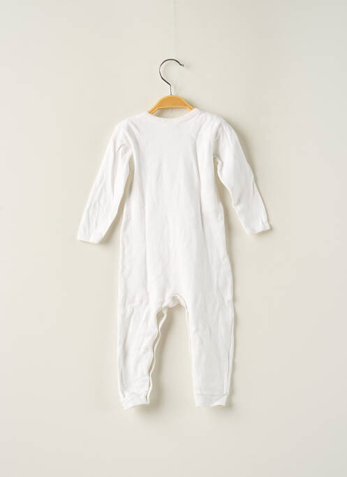 Combi-pantalon manches longues manches longues blanc ABSORBA garcon