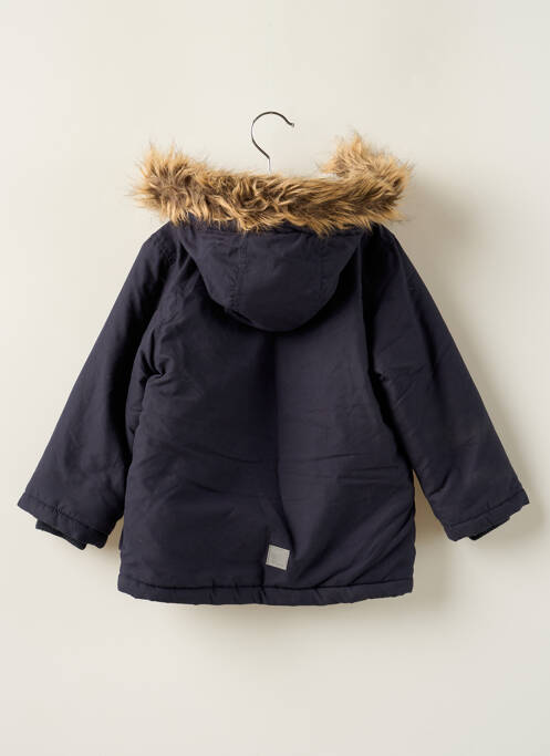 Parka coupe droite a capuche bleu NAME IT garcon