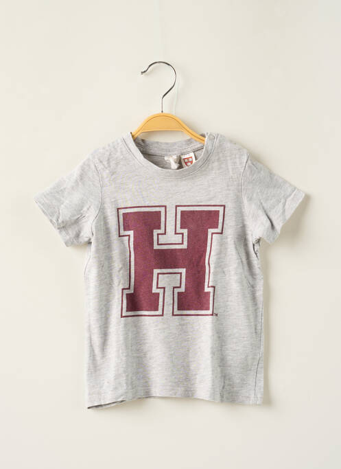 T-shirt gris H&M pour garçon