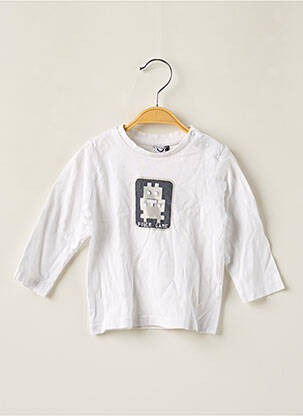 T-shirt manches longues manches longues blanc 3 POMMES garçon