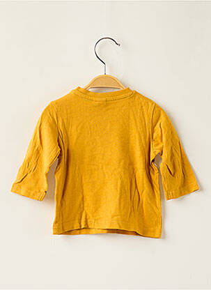 T-shirt manches longues manches longues jaune 3 POMMES garçon