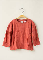 T-shirt orange ZARA pour garçon seconde vue
