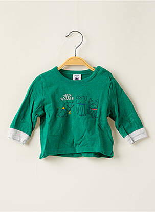 T-shirt vert PETIT BATEAU pour garçon