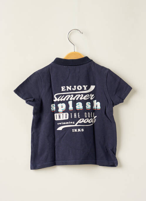 Polo bleu IKKS pour garçon