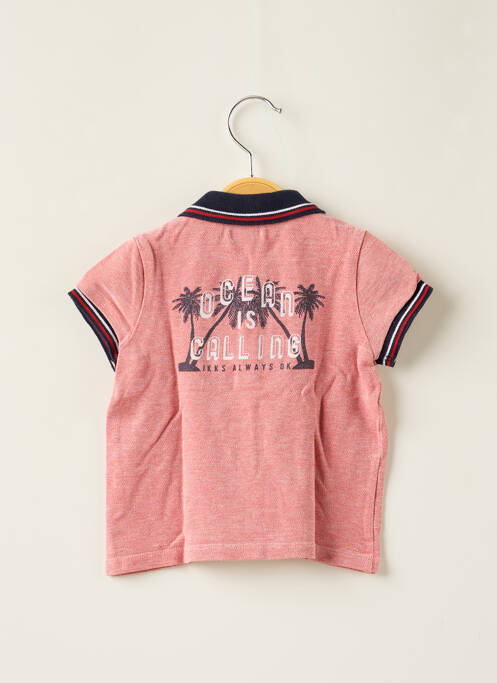 Polo rouge IKKS pour garçon