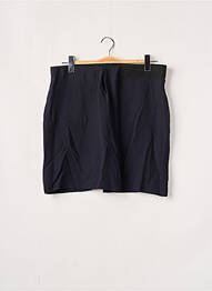 Jupe courte taille élastique bleu IKKS femme