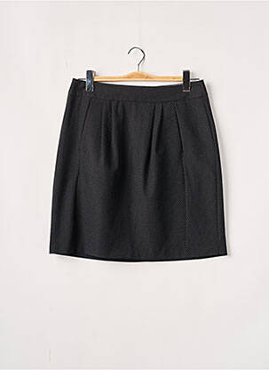 Jupe mi-longue taille normale noir KOOKAI femme