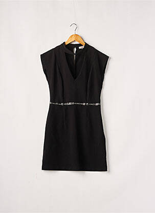 Robe mi-longue sans manche sans manche noir MORGAN femme