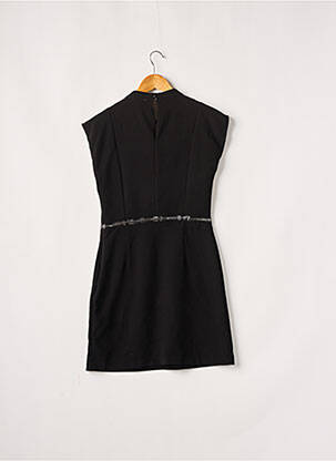 Robe mi-longue sans manche sans manche noir MORGAN femme