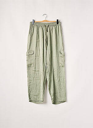 Pantalon cargo vert M&G pour femme