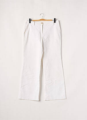 Pantalon droit blanc CAMAIEU pour femme