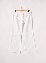 Pantalon droit blanc CAMAIEU pour femme seconde vue