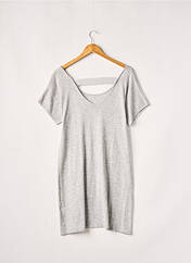 Robe mi-longue gris WHY NOT pour femme seconde vue