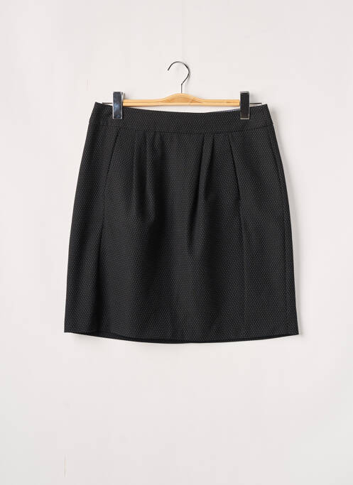 Jupe mi-longue taille normale noir KOOKAI femme