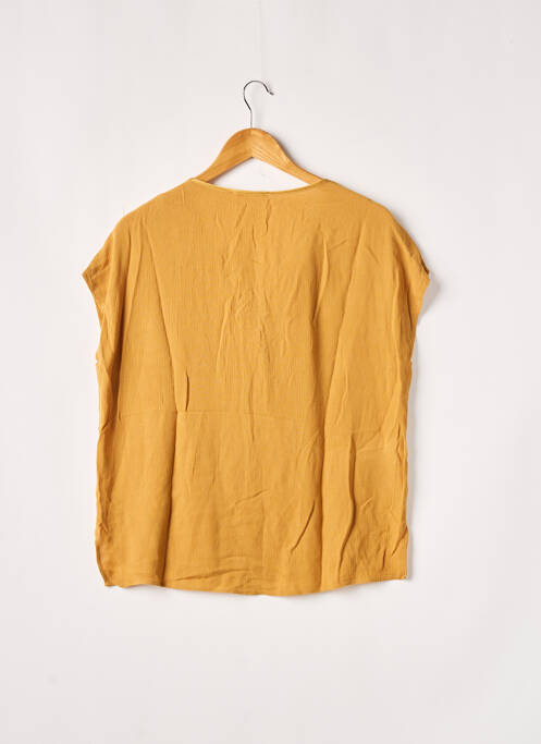 Blouse jaune SEE U SOON pour femme