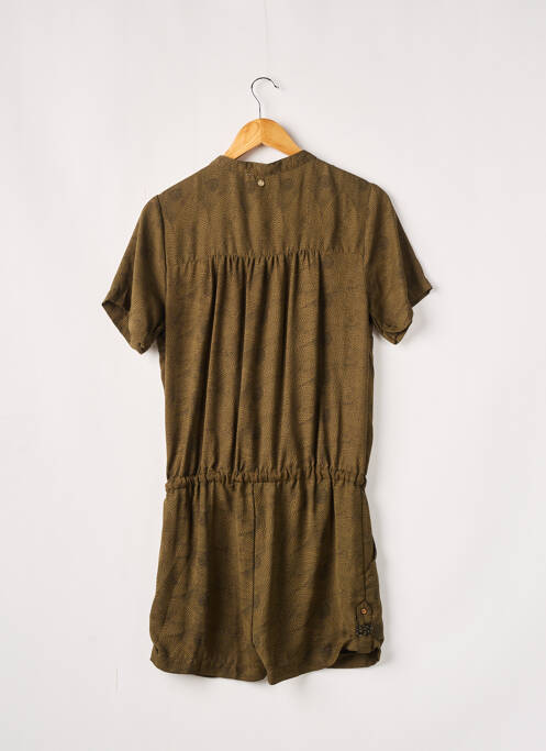 Combishort vert DEELUXE pour femme