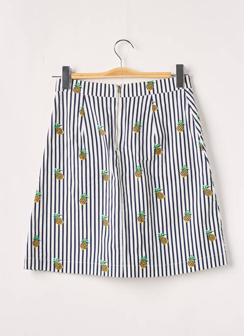 Jupe mi-longue bleu LOUCHE pour femme