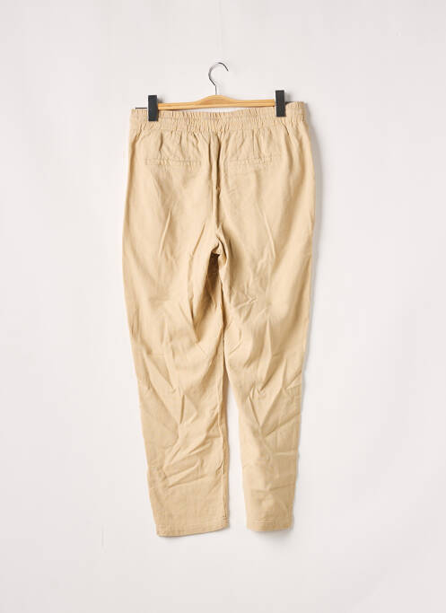 Pantalon chino beige VERO MODA pour femme