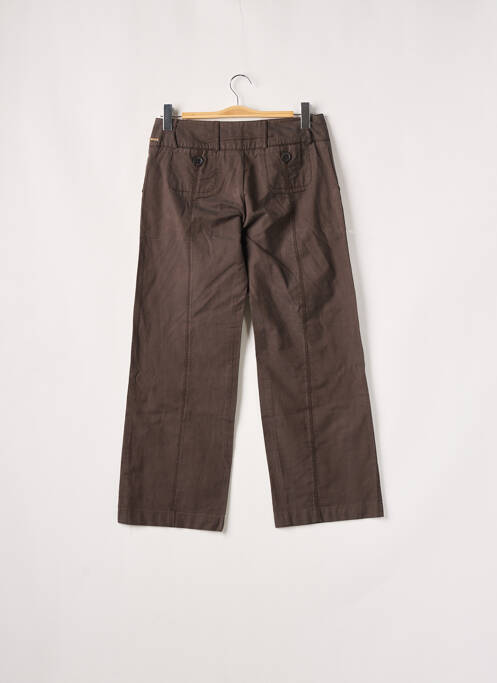 Pantalon droit marron IKKS pour homme