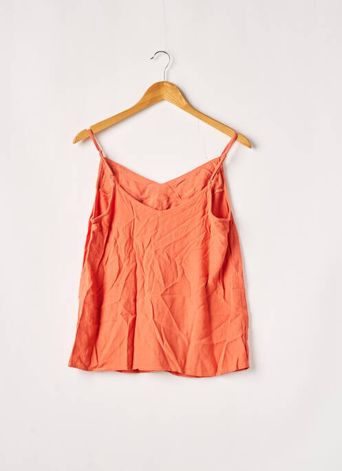 Top orange BONOBO pour femme