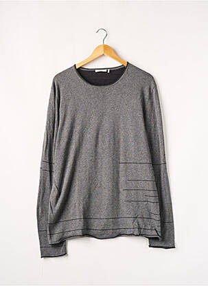 Pull gris IKKS pour homme