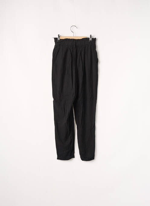 Pantalon large noir BERSHKA pour femme