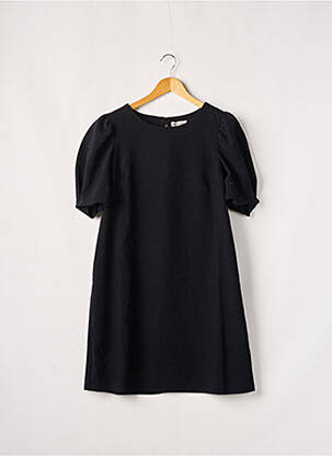 Robe courte manches courtes manches courtes noir CAMAIEU femme
