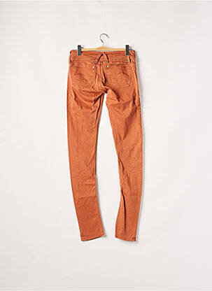 Pantalon slim taille basse taille basse orange G STAR femme