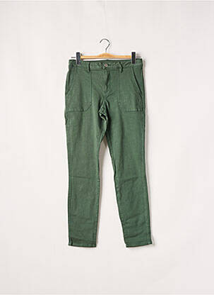 Pantalon slim vert VILA pour femme