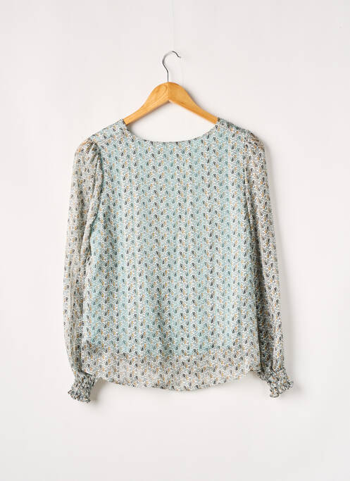 Blouse bleu VINTAGE LOVE pour femme