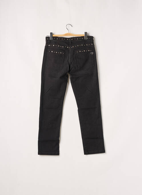 Jeans coupe droite noir PLEASE femme