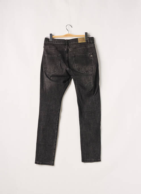 Jeans coupe slim noir PLACE DU JOUR pour femme