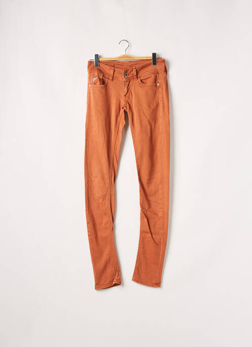 Pantalon slim orange G STAR pour femme