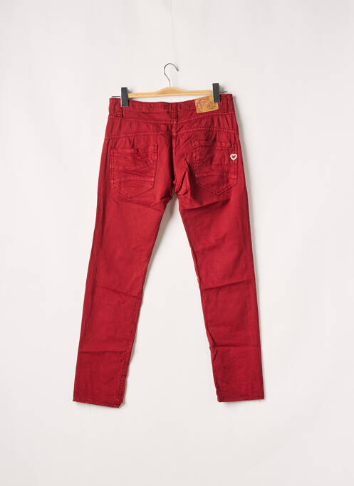 Pantalon slim rouge PLEASE pour femme