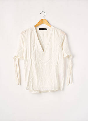 Top manches courtes manches courtes beige VERO MODA femme