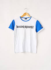 T-shirt bleu LE COQ SPORTIF pour garçon seconde vue
