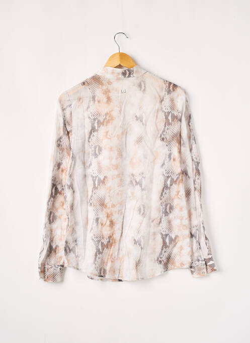 Chemisier imprimé fantaisie manches longues gris LIU JO femme