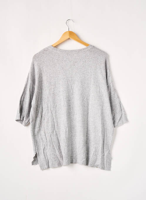 Top gris ZARA TRAFALUC pour femme