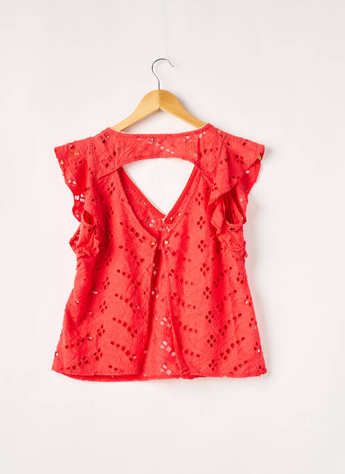 Top rouge OPULLENCE pour femme