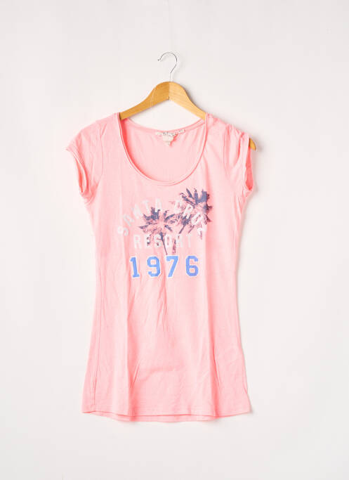 T-shirt rose L.O.G.G (LABEL OF GRADED GOODS) X H&M pour femme