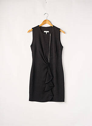 Robe courte sans manche sans manche noir SANDRO femme