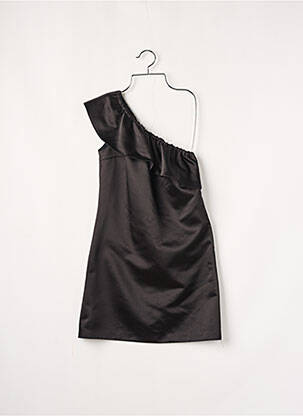 Robe courte sans manche sans manche noir NAF NAF femme